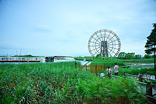 太湖,彩云,水,湖水