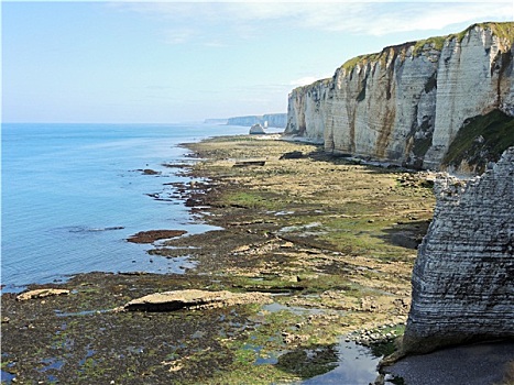 英吉利海峡,海岸,退潮