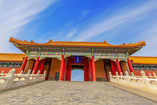 北京故宫贞度门