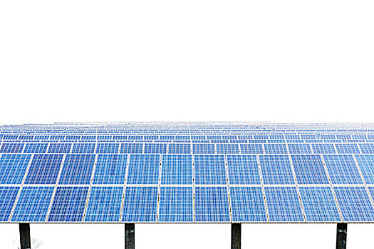 太阳能电池板,隔绝,白色背景,背景