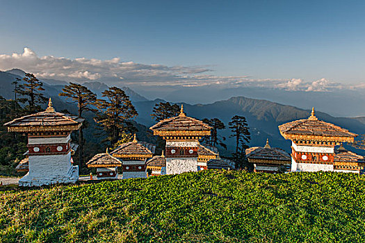 纪念碑,神祠,喜马拉雅山,英国,不丹