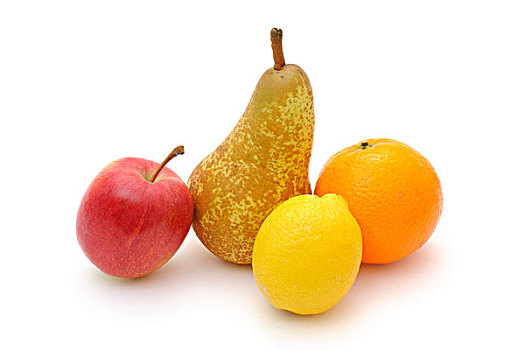 新鲜,梨,苹果,节日,品种,橙子,柠檬