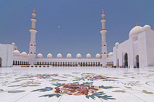 大清真寺,阿布扎比,首都,阿联酋