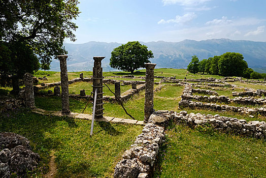 遗迹,吉洛卡斯特拉,阿尔巴尼亚,欧洲