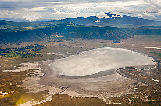 恩戈罗恩戈罗火山口,湖,坦桑尼亚,非洲