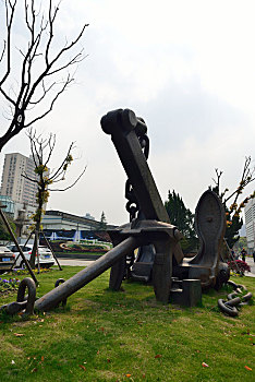 上海二钢厂互联宝地园区雕塑
