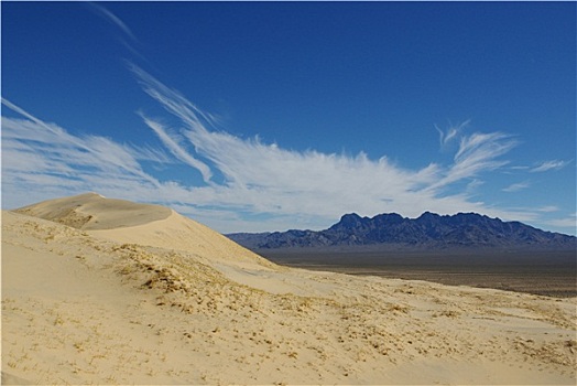 沙丘,山,加利福尼亚