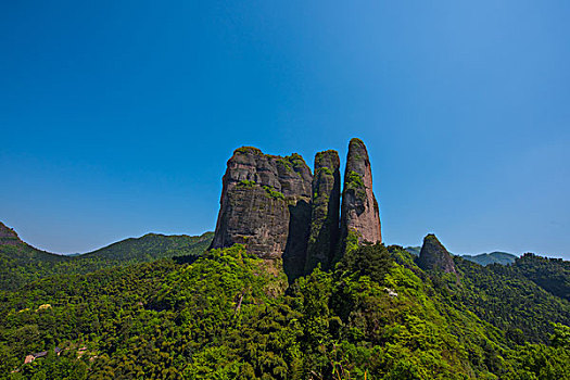 浙江江郎山山景