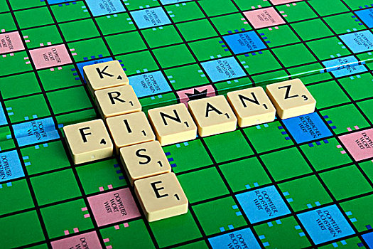 拼字游戏,文字,金融,德国,危机