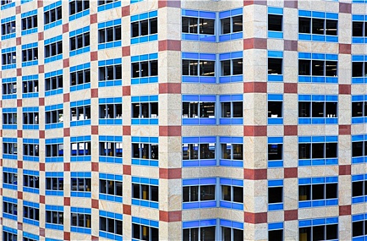 角度,蓝色,窗户,建筑