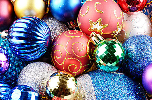 圣诞节,背景,种类,玻璃,球