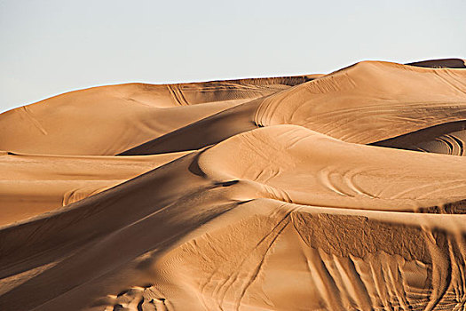 沙丘,荒漠景观