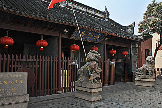 上海朱家角城隍庙风光