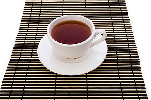 茶杯,条纹,垫