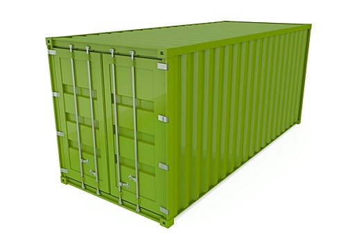 绿色,集装箱
