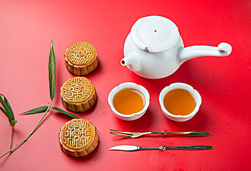 中秋月饼红茶