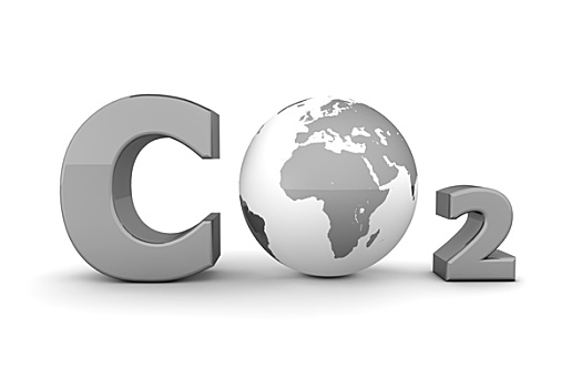 全球,二氧化碳,光泽,灰色