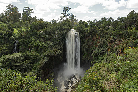 瀑布,肯尼亚
