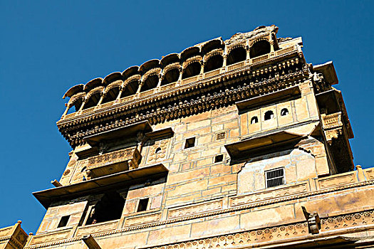 哈维利建筑,斋沙默尔,拉贾斯坦邦,印度,亚洲