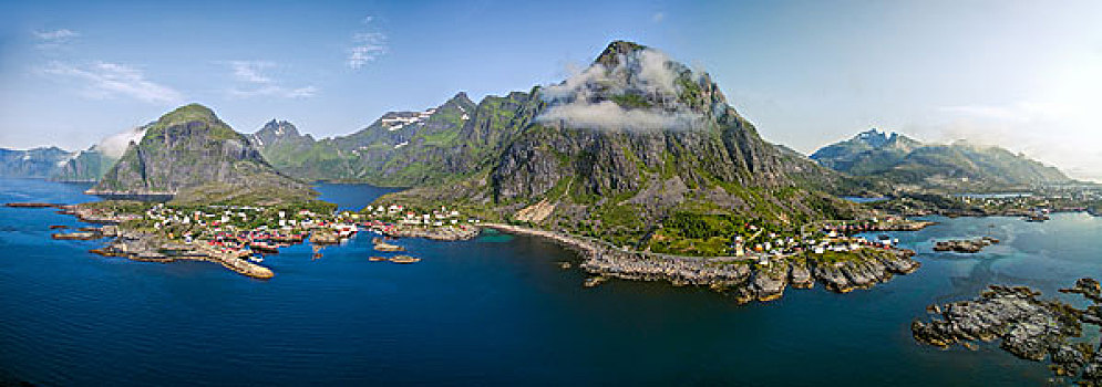 美景,罗弗敦群岛,挪威