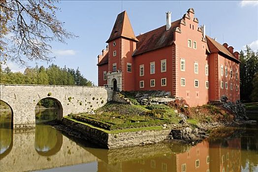 城堡,南,波希米亚,捷克共和国