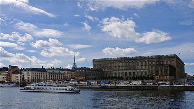 斯德哥尔摩,皇宫,瑞典皇宫,老城,格姆拉斯坦