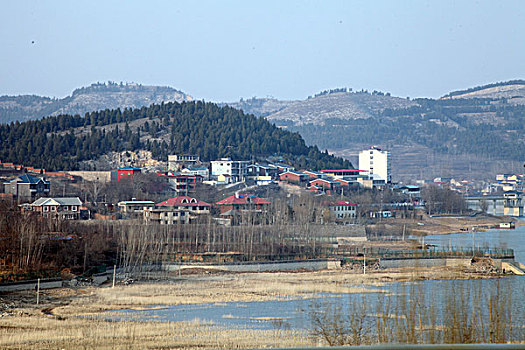 水泡,湖水,乡村,安静,野外,湿地,农村,北方,河流,河道