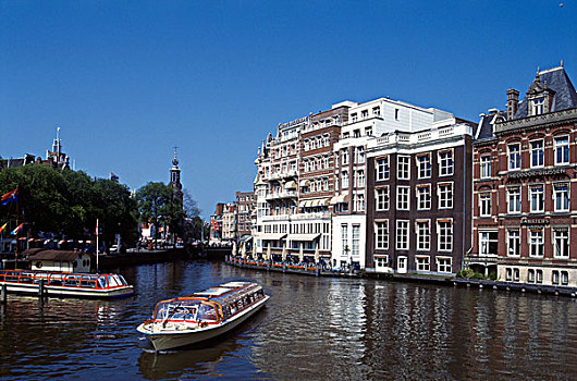 荷兰,阿姆斯特丹,运河