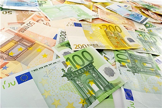构图,欧元,货币