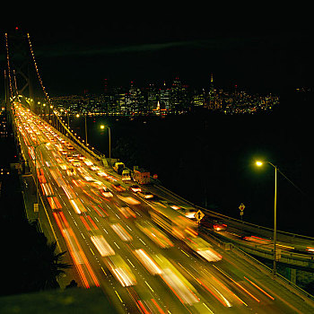 奥克兰湾大桥,加利福尼亚,美国