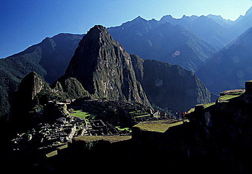 南美,秘鲁,马丘比丘,安迪斯山脉,古迹