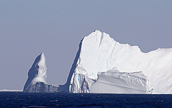 冰山,南大洋,英里,北方,东方,南极