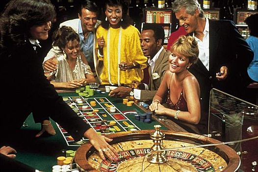 伴侣,男人,女人,赌博游戏,赌场,轮盘赌,美国,北美