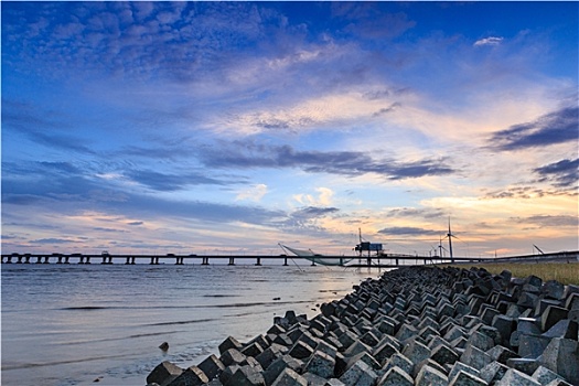 上海海湾风光