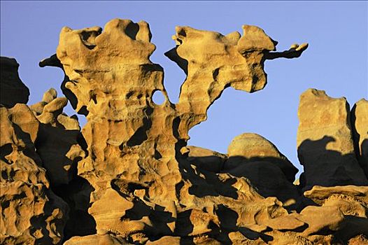 砂岩构造,飞,峡谷,犹他,美国