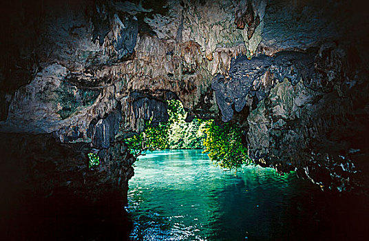 洞穴,帕劳,密克罗尼西亚