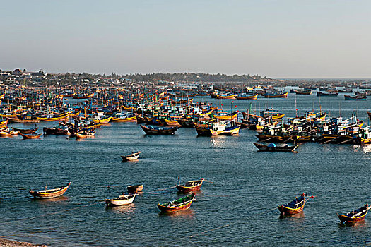 渔船,美尼,越南,东南亚,亚洲