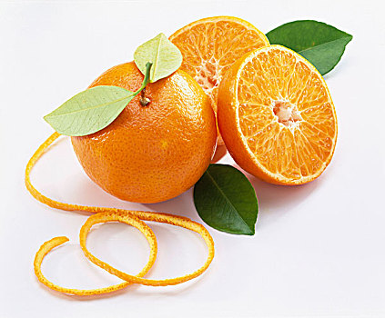 橘子,外皮,叶子