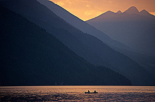 独木舟,不列颠哥伦比亚省,加拿大