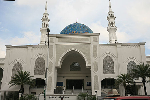 马来西亚吉隆坡市区一座清真寺