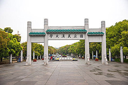 武漢大學(xué)大門