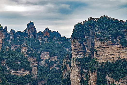 张家界群山风光