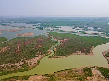 黄河口图片