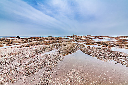 辽宁省盖州市渤海湾自然景观