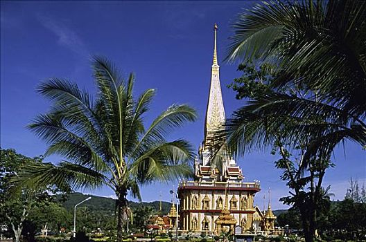 查隆寺,普吉岛,泰国