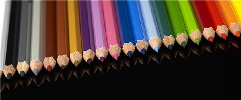 彩色,铅笔