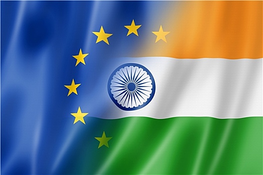 欧洲,印度,旗帜