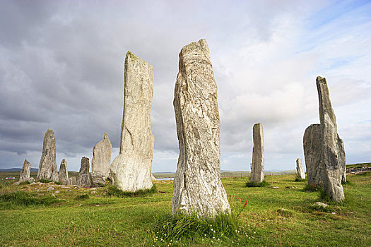 石头,卡拉尼西,刘易斯岛,苏格兰