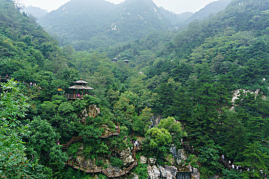 济南九如山瀑布群景区