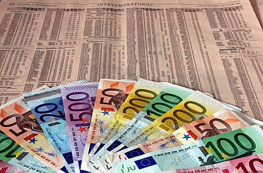 投资,基金,钞票,欧元,德国,欧洲